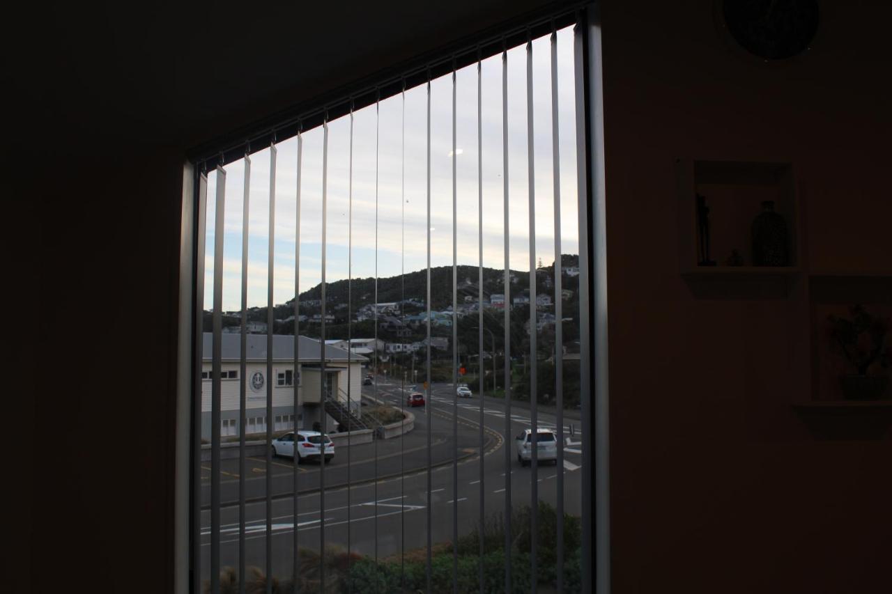 Modern & Cosy Studio Unit On Island Bay Beachfront Wellington Buitenkant foto